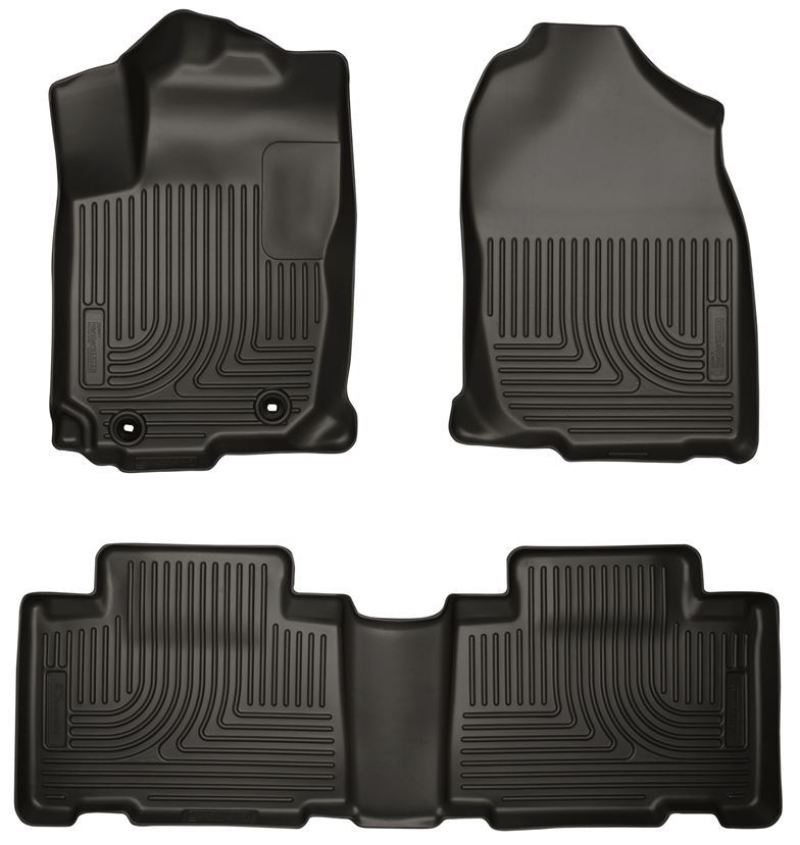 Husky Liners 15 Toyota Corolla Weatherbeater Black Front & 2nd Seat Floor Liners thumbnail 2