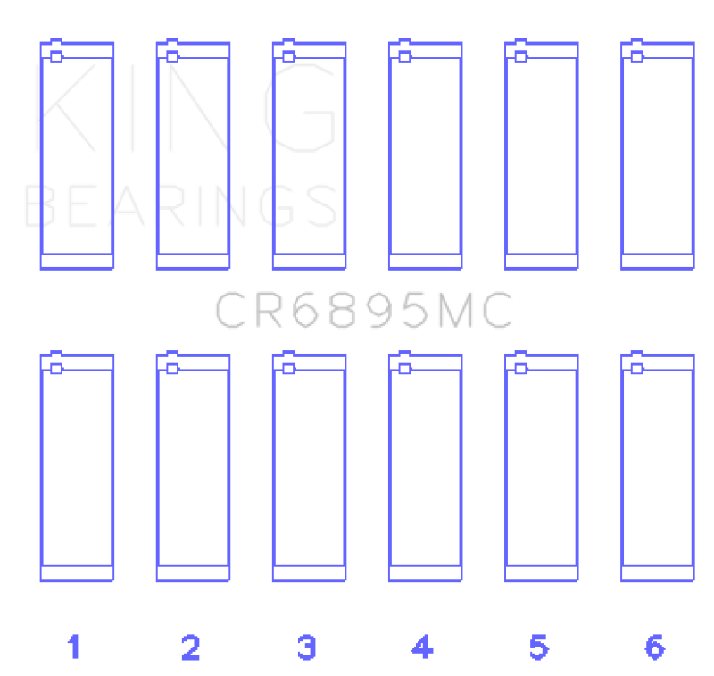 KING Connecting Rod Bearings