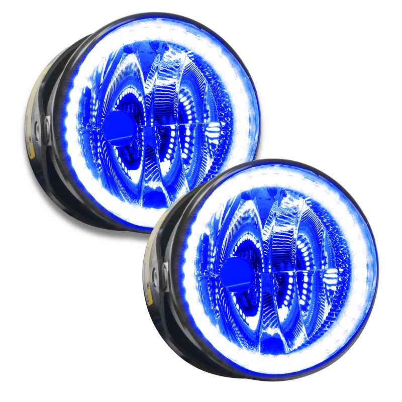 Oracle Lighting 03-04 Lincoln Navigator Pre-Assembled LED Halo Fog Lights -Blue thumbnail 2