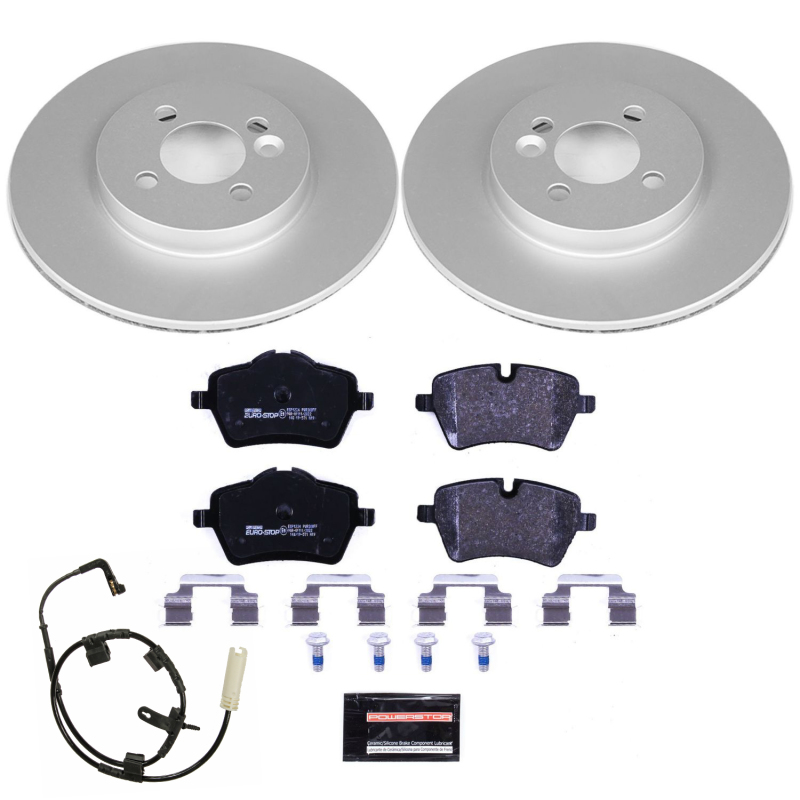 Power Stop 07-10 Mini Cooper Front Euro-Stop Brake Kit thumbnail 2