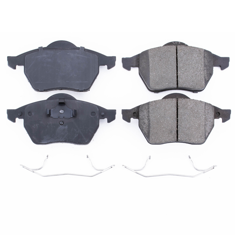 PowerStop Z17 Evolution Plus Brake Pads 17-687 Pads, Euro-Stop, Ceramic, Front, Audi, Volkswagen, Set