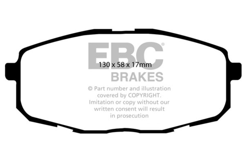 EBC Redstuff Brake Pad Sets
