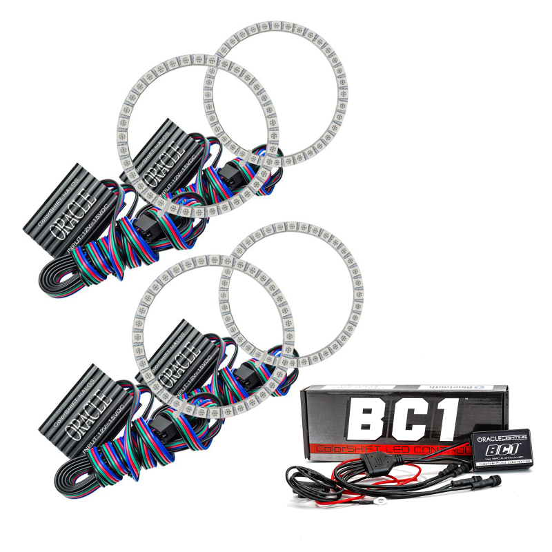 Oracle Maserati GranTurismo 07-14 Halo Kit - ColorSHIFT w/ BC1 Controller thumbnail 2