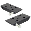 RockJock Jeep CJ Front HD Leaf Spring Plates w/ Sway Bar Mounts Pair For 2in Springs thumbnail 4
