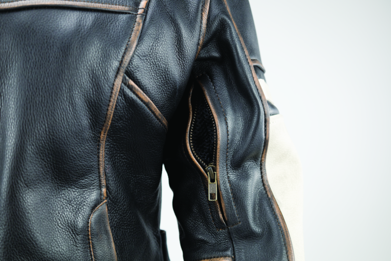 Kuryakyn Leather By River Road Dame Vintage Leather Jacket Black Womens - Small thumbnail 5