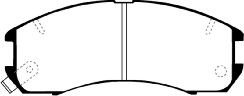 EBC Yellowstuff Brake Pads DP4705R Pads, Yellowstuff, Aramid Fiber, Front, Ford, Mazda, Set thumbnail 7