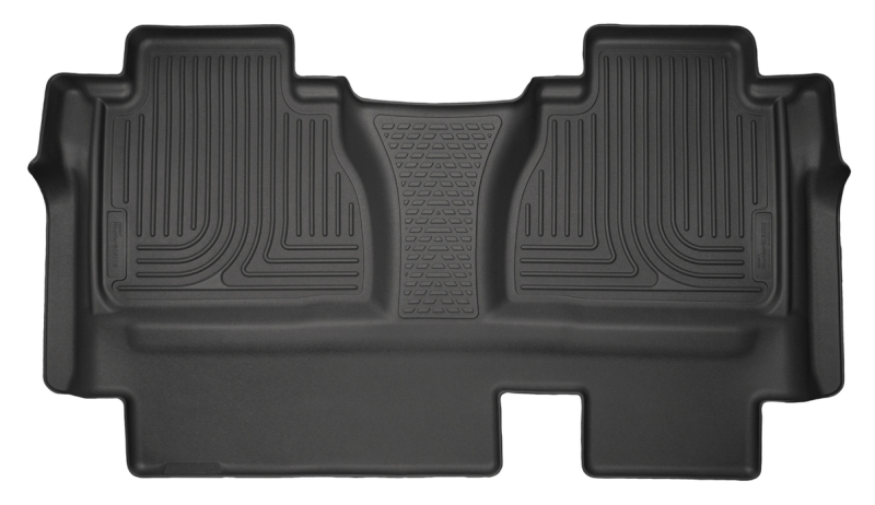 Husky Liners 14-15 Toyota Tundra Double Cab Pickup Weatherbeater Black 2nd Seat Floor Liners thumbnail 5
