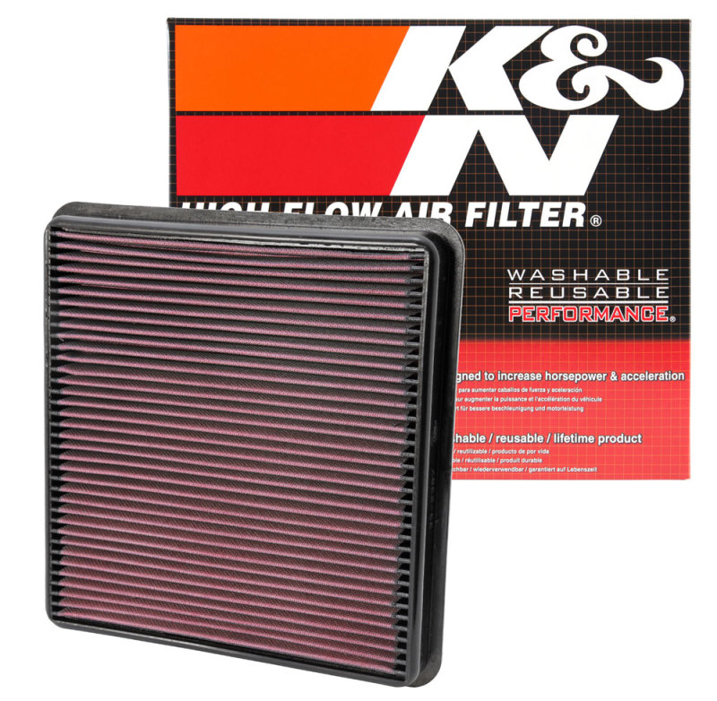 K&N 07-10 Toyota Tundra/Sequoia/Land Cruiser Drop In Air Filter thumbnail 8