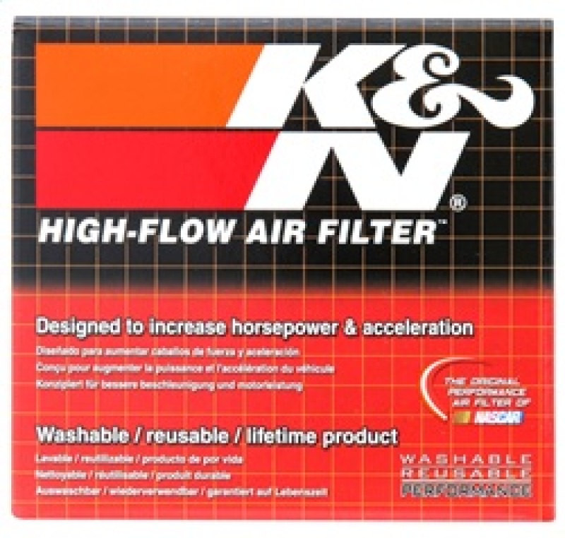 K&N Universal Clamp-On Air Filter 2in FLG / 3-1/8in B / 2in T / 3in L thumbnail 7