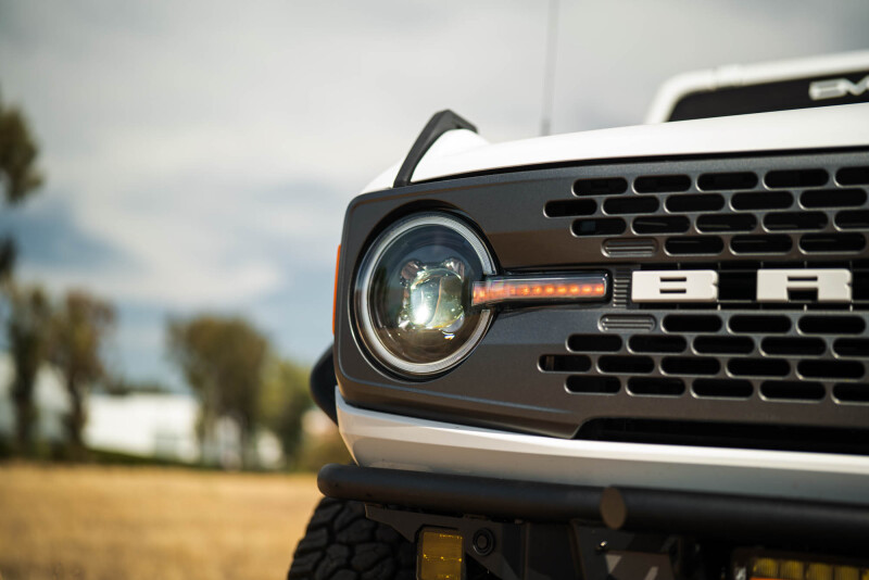 DV8 Offroad 2021-2025 Ford Bronco Black Headlights thumbnail 7