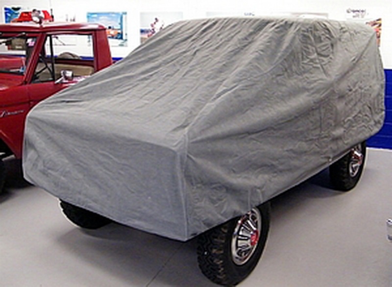 Rampage 1966-1977 Ford Bronco Car Cover - Grey thumbnail 2