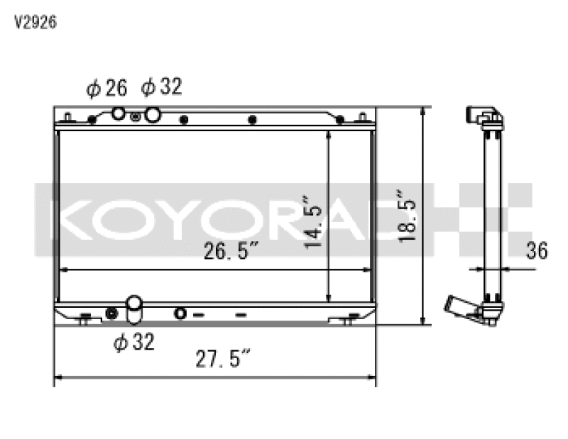 KOY Racing Radiators