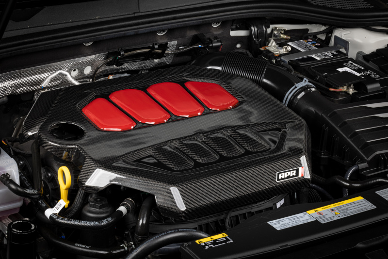 APR 22-26 Audi A3/A3 Quattro/S3/VW Golf R/GTI EA888.4 (8Y/MK8) 2.0T Twill Carbon Fiber Engine Cover thumbnail 5