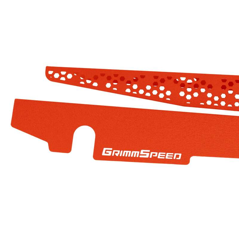 GrimmSpeed 2022+ Subaru WRX Fender Shroud Kit - Red thumbnail 3