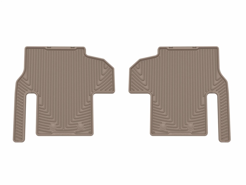 WT Rubber Mats - Rear - Tan