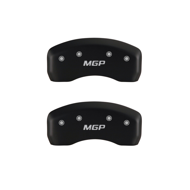 MGP 4 Caliper Covers Engraved Front & Rear MGP Red finish silver ch thumbnail 7