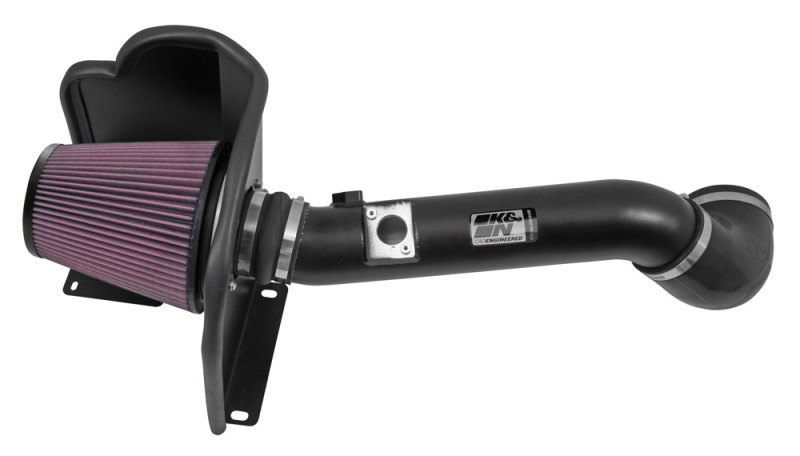 K&N 77 Series Performance Intake Kit for 2015 Chevrolet Silverado/GMC Sierra 2500/3500 6.0L V8 thumbnail 3