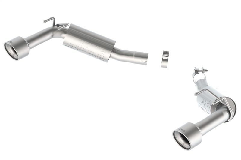 Borla 14-15 Camaro SS 6.2L V8 RWD Single Split Rr Exit S-Type Exhaust (rear section only) thumbnail 4