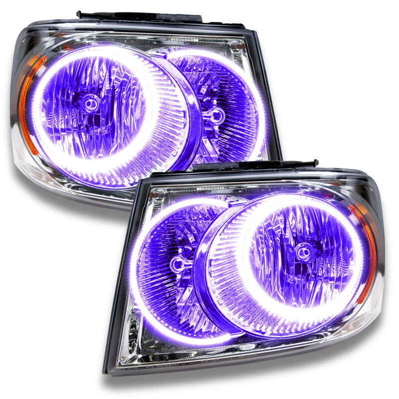 Oracle 07-09 Dodge Durango SMD HL - Chrome - ColorSHIFT