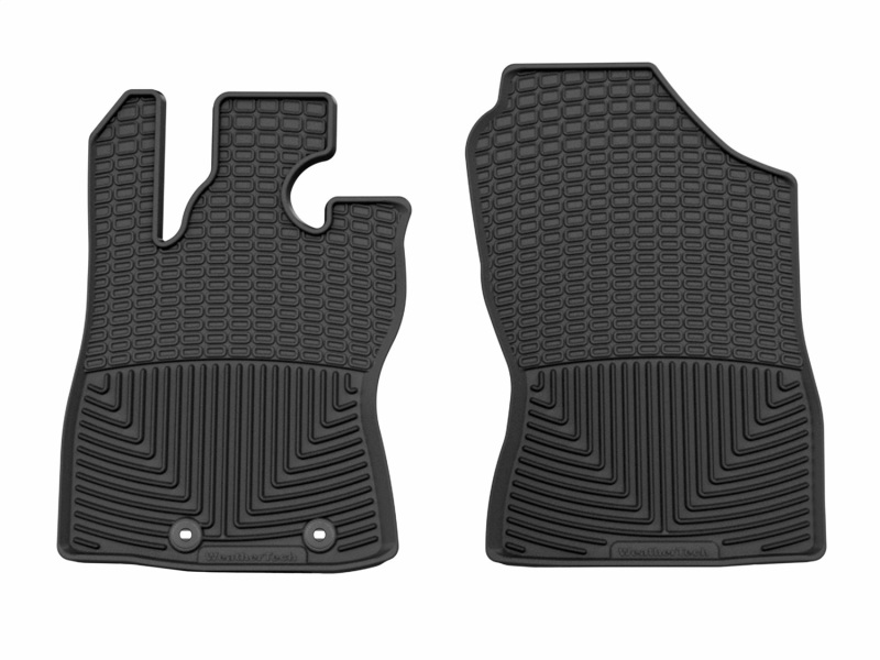 WT Rubber Mats - Front - Blk