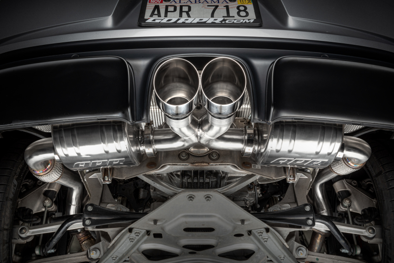 APR 17-25 Porsche Boxster/Cayman 718 (982) 2.0T/2.5T Catback Exhaust Right Muffler
