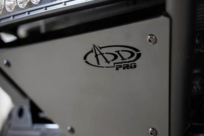 Addictive Desert Designs 16-20 Toyota Tacoma PRO Bolt-On Front Bumper - Hammer Black thumbnail 8