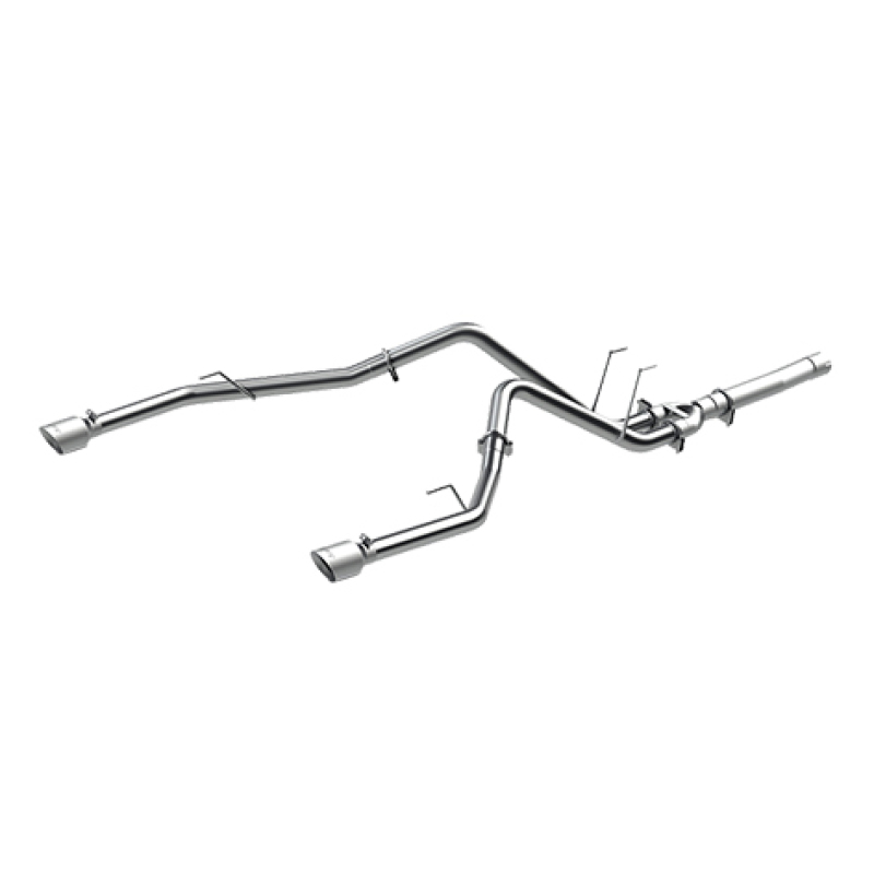 MBRP 2014 Dodge Ram 1500 3.0L EcoDiesel 2.5in Filter Back Exhaust Dual Split Rear Exit Alum thumbnail 2