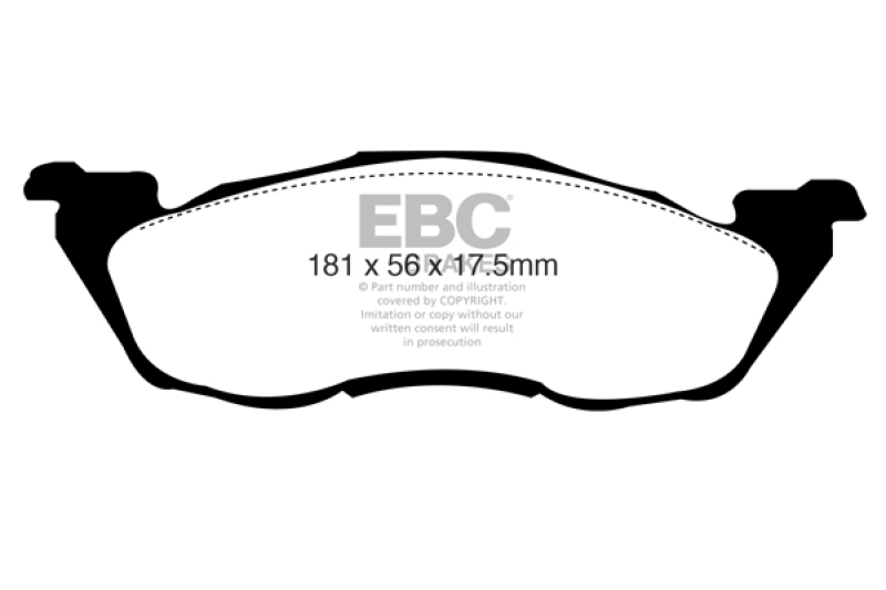 EBC Yellowstuff Brake Pad Sets