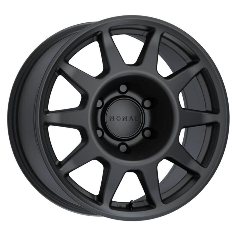Nomad N505SB Touring 17x8.5in / 5x150 BP / 35mm Offset / 110.5mm Bore - Satin Black