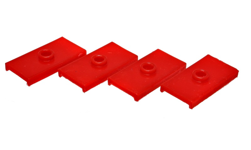 Energy Suspension 62-80 MG MGB Red Rear Leaf Spring Pad Set thumbnail 4