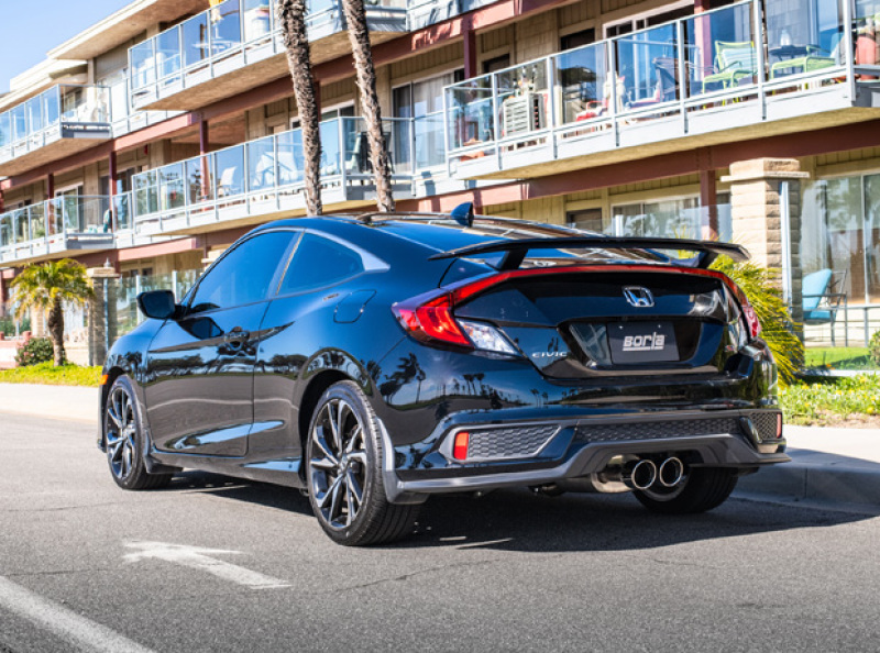Borla 17-19 Honda Civic SI 1.5L Turbo MT S-Type 2.75in Cat-Back Exhaust thumbnail 4