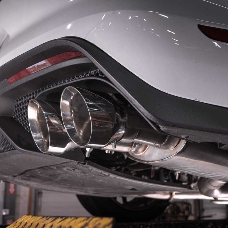 Stainless Works 2020 Ford GT500 Redline Catback X-Pipe Exhaust Factory Connect - Polished Tips thumbnail 6