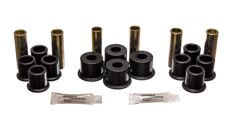 Energy Suspension 8/81-96 Ford F100/F150 2WD Black Rear Leaf Spring Bushing Set thumbnail 3