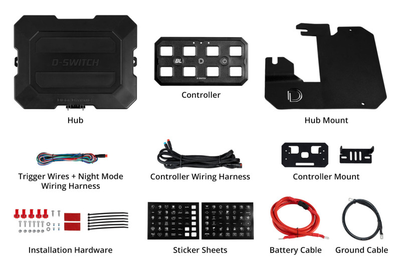 Diode Dynamics 18-25 Subaru Crosstrek D-Switch Kit thumbnail 2