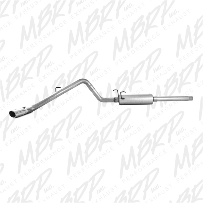 MBRP 2004-2005 Dodge Ram Hemi 1500 5.7L SC/CC-SB Cat Back Single Side thumbnail 6