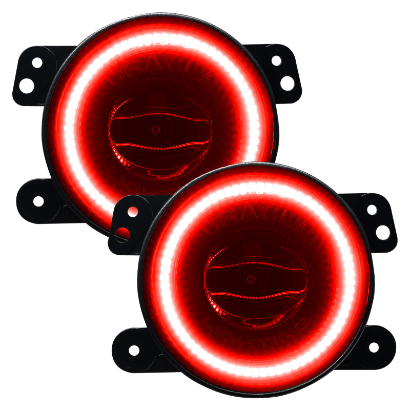 Oracle Jeep Wrangler JK/JL/JT High Performance W LED Fog Lights - ColorSHIFT - Dynamic thumbnail 7