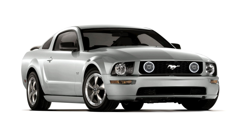 Oracle Ford Mustang GT 05-09 LED Fog Halo Kit - White thumbnail 8