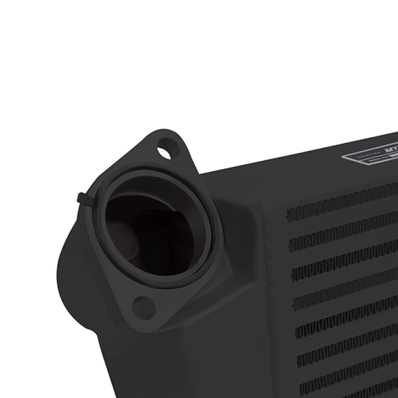 Mishimoto MMTMIC-WRX-08BKBK Top-Mount Intercooler, Black Cooler Black Hoses, fits Subaru WRX 2008-2014