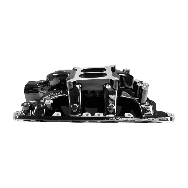 Edelbrock Performer RPM Air-Gap Intake Manifolds 7581-BP Manifold, Air Gap, Dual Plane, Black Plasma Coated, Natural, Square Bore, Ford, 351W, Each thumbnail 3