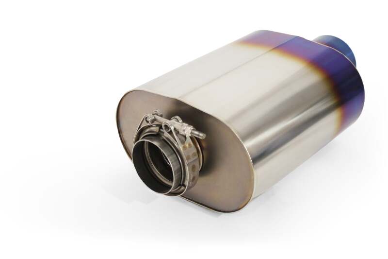 GReddy Universal 3.0in RS-Ti Oval Titanium Muffler thumbnail 6