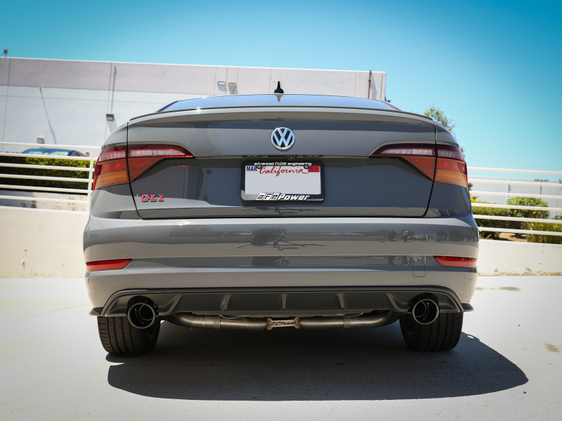 aFe POWER MACH Force-Xp 19-20 Volkswagen Jetta GLI L4-2.0L (t) 304 SS Cat-Back Exhaust System thumbnail 8