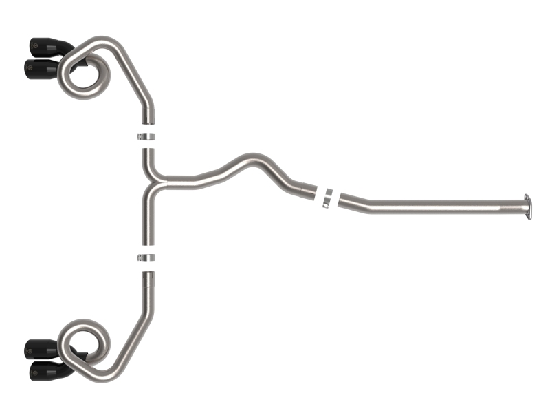 aFe POWER Takeda 3in to 2-1/2in 304 SS Cat-Back Exhaust w/ Black Tips 22-23 Subaru WRX H4-2.4L (t) thumbnail 9