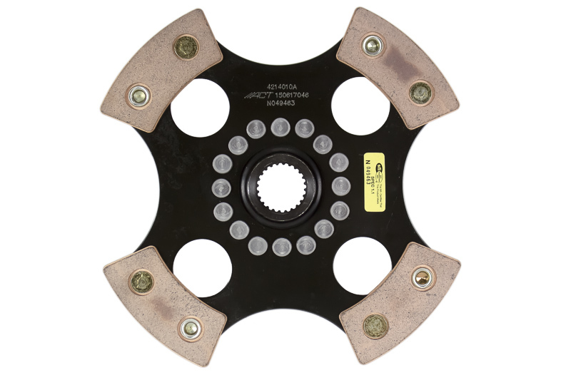 ACT 2002 Honda Civic 4 Pad Rigid Race Disc thumbnail 4