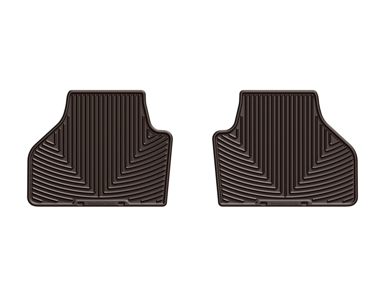 WT Rubber Mats - Rear - Cocoa