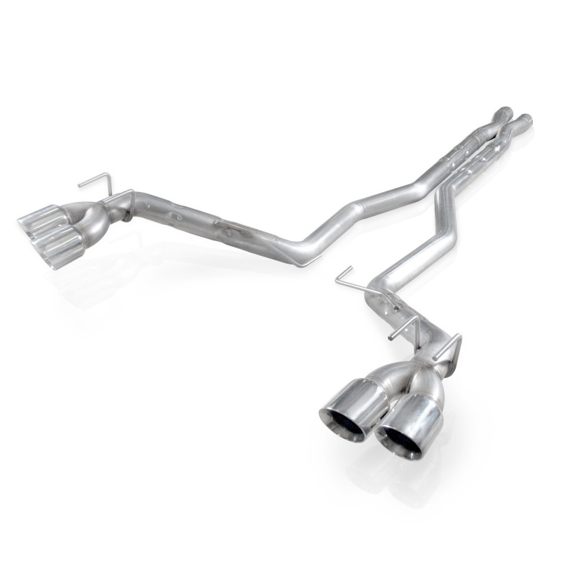 Stainless Works 2012-15 Camaro ZL1 6.2L 3in Catback Dual Chambered Exhaust X-Pipe Resonator Deletes thumbnail 3