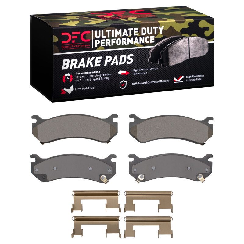 DFC Ultimate Duty Performance Brake Pads and Hardware Kit