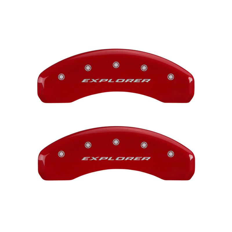 MGP 4 Caliper Covers Engraved Front & Rear Explorer Yellow finish black ch thumbnail 9
