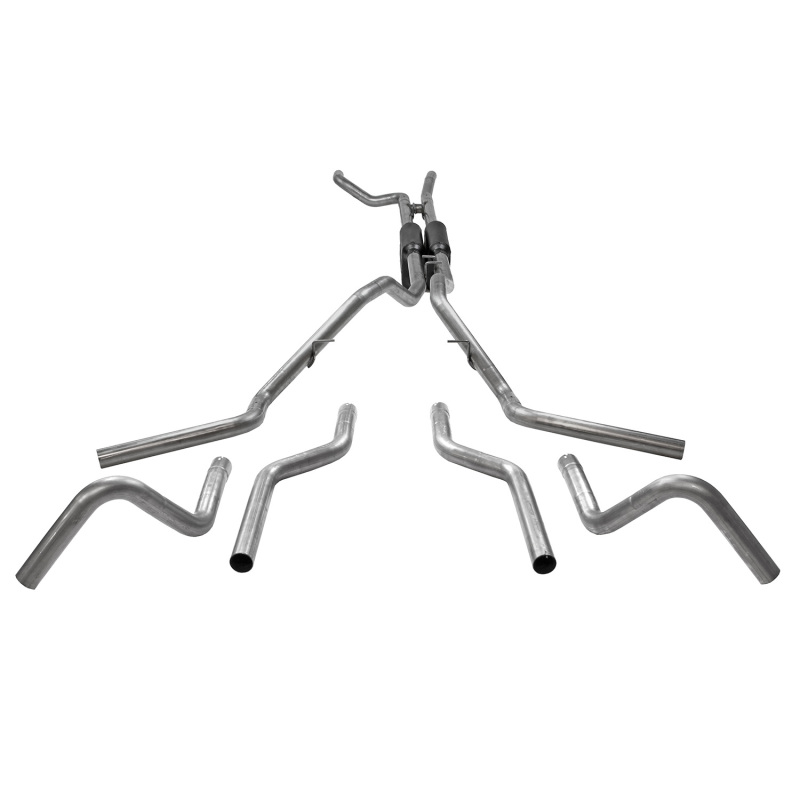 Flowmaster 67-72 Ford F100 American Thunder Cat-Back Exhaust System - (wide Tank) thumbnail 5