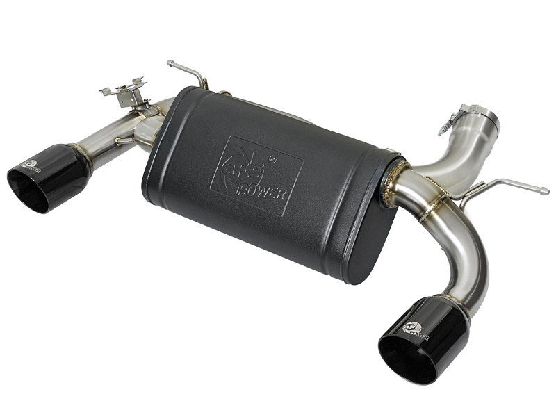 aFe MACH Force XP Exhausts Axle-Back 12-15 BMW 335i 3.0T (SS w/Black Tips) thumbnail 2