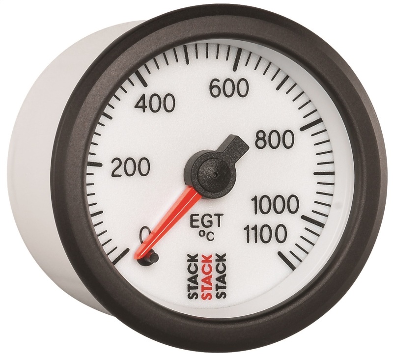 Autometer Stack 52mm 0-1100 Deg C Pro Stepper Motor Exhaust Gas Temp Gauge - White thumbnail 7